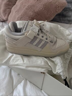 Bad bunny adidas Women’s Light Beige and Gray Low-Top Sneaker